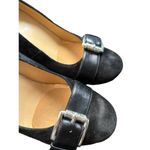 Michael Kors  Women's Black Suede Buckle Heel Pumps sz 7.5 Photo 9