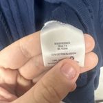 Laura Scott  Petite Large Blue Cable Knit Button Front Cardigan Sweater Photo 13