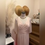 Azazie  Noila Rose Petal A-Line Pleated Mesh Bridesmaid Dress Size A14 NWT Photo 1