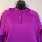 Nike Therma Fit Purple Hoodie Higher neckline Embroidered Logo size M Photo 1
