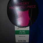 No Boundaries NoBo XL Lapis Blue Feelin Beachy 1-Piece Swim Plus Photo 3