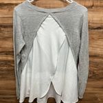 Central Park West  small grey long sleeve top Photo 1