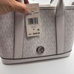 Michael Michael Kors Luisa Leather Chic Satchel Designer Bag MRSP 258.00 NWT White Photo 12
