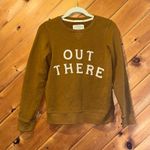 REI “out there” crewneck graphic fleece sweatshirt Brown Size XS Photo 1
