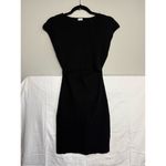 Aritzia  Wilfred Free cut out knit black mini dress Medium Photo 2