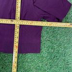 Calvin Klein  Women's Burgundy and Purple Cardigan Sweater (L) Photo 2