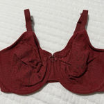 Wacoal  Red 34DDD Halo Lace Underwire Unlined Bra 851205 Photo 0