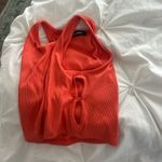 Tally Weijl Orange tank top with cutouts  Photo 2