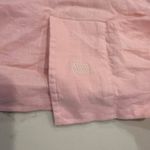 Vineyard Vines NWT Linen Relaxed Button Down Women's 10 Pink Preppy Minimalist Photo 6