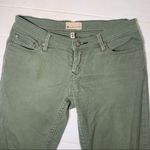 Roxy Olive Green Denim Pants Size 26 Photo 4