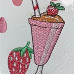 StrawberryMilk Carton Crossbody novelty purse strawberry shortcake purse costume Pink Photo 6