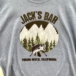 Gildan Graphic Tee XL Heather Blue Softstyle NWT Jack's Bar Virgin River Fishing Photo 7