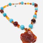 Sterling Silver 104.9g , carnelian, gemstones Photo 1