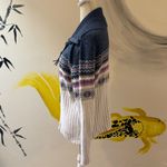 Tiara International Cozy Multicolor Zip-Up Cardigan Photo 1