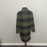 Steve Madden Revolve Eldridge Jacket Shacket Checkered Plaid Olive Green Black Photo 9