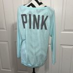 PINK - Victoria's Secret PINK Light Blue Long Sleeve 'Let's Go Bengals!' Top Photo 2