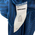 Naracamicie Italian Designer Wide Leg Blue Satin Pants Size 10 Photo 9