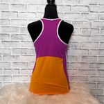 Nike Dri Fit Women's Orange and Purple color block size s with racer back style Photo 2