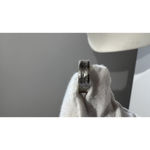 Sterling Silver‎ 925 Hammered Band Ring Sz 5.5 Silver Photo 12