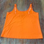 Chico's Orange Spandex Tank Top Size 3/Large Photo 4