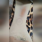 Michael Kors Brown and Black Heels with Leopard Print in Calf Hair.size 7.5 Photo 10