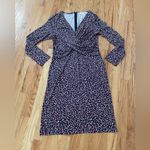 Tory Burch Agate Confetti Faux Wrap Dress - Medium Photo 4