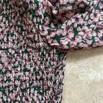 Lulus Floral Forever Green and Pink Floral Print Smocked Skater Dress Photo 12