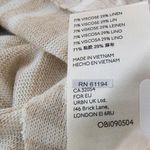 Free People New! ‎ Between The Lines Tunic Top dress Beige , size XL Photo 13