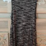 BCX  Black White Sleeveless Shirt with necklace Photo 1