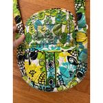 Vera Bradley  Quilted Crossbody Bag Limes Up 🍋🟩Floral Pattern‎ Adjustable Strap Photo 4