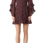 The Fifth Label  Elective Long Sleeve Wrap Dress Fuchsia Floral Photo 0