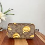 Coach NWT Mini Rowan Crossbody In Signature Canvas With Banana Print Photo 3