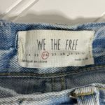 Free People  We The Free Daisy Chain Lace Trim Distressed Denim Shorts 714 Photo 4