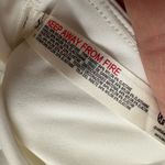 Free People Movement Trophy Life Mesh Cutout Sports Bra White size medium Photo 4