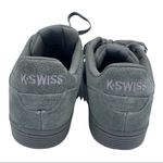 K-Swiss gray suede clean court low sneakers women Size 9 Photo 5