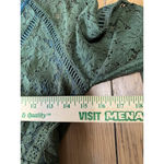 Metisu Size Small Midi Dress Green Lace Cocktail‎ Grunge Whimsigoth Fairy Goth Photo 4