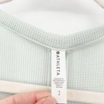 Athleta Womens Wind Down Waffle Long Sleeve Henley Lounge Sleep Dress Size S Photo 2