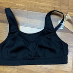 Wingslove Black Adjustable Strap High‎ Impact Sports Bra Size 34B Wireless NWT Photo 0