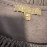 Lilla P Gray Ruffled Asymmetrical Mini Sundress Size M Photo 3