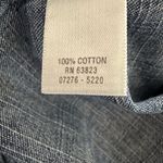 cj banks C.J. Banks 1X Dark Denim Embroidered Button Front Shirt Vintage Plus Cottage Photo 8