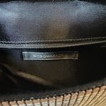 BCBGMAXAZRIA NWT BCBG MaxAzria Mesh Clutch w/ Flap Color Gunmetal Size NS Photo 5