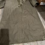 Ulla Johnson Marcelle Olive Cotton Twill Tunic Ruffle Dress 2 Photo 10