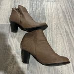 Shoes of Soul Ankle Boots with Heels, Brown Tan; 6 women’s Photo 7