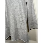 Athleta  Sweatshirt Cotton Blend Hoodie Grey Long Athleisure Workout Size Small Photo 3