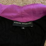Karina Grimaldi  purple silk blouse small Photo 3