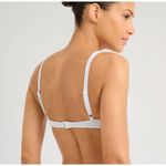 ONIA Solid White Marilyn Bikini Top Size Medium NWOT Photo 1