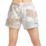 Peloton  Tie Dye Drawstring Athleisure Sweat Pant Terry Cloth Shorts Size Medium Photo 0