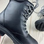 Sorel  Women's Lennox Leather Lace-Up STKD WP Boots US8.5 Black / Sea Salt $190 Photo 6