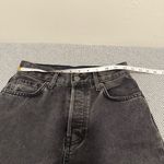 Veronica Beard  Daniela Straight-Leg High Rise Jeans in black Size 24 Photo 9