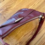 Jones New York | Burgundy Vegan Leather Crossbody Bag Photo 3